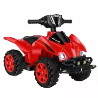 Cross-country ATV, kindertrampoline, kleine elektrische scooter, anti-val vierwiel 360 ° roterend geschenk