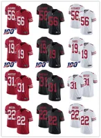 Men Womens Youth San Francisco's 49ers's 22 Matt Breida 56 Kwon Alexander Custom 19 Deebo Samuel Red 31 Raheem Mostert Football Jersey