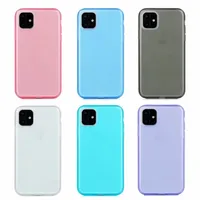 Tranparent Clear Phone Cases TPU Drop Resistant Back Cover Protector for iPhone 12 mini 11 pro X XR Xs Max 7 8 plus a16