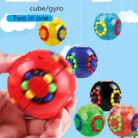 DHL Magic Puzzle Fidget Leksaker Bundle Stress Ball Beans Anti Ångest Relief EDC Decompression för Vuxna KidsFy9408