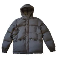 Hot Selling Winter Warming Heren Down Jacket Outdoor Regelmatige Solid Color Men Coat