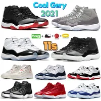 High 11s Cool Grey 2021 low 11 zapatillas de baloncesto para hombre blanco Bred Concord 45 legend blue 25th Anniversary Citrus Closing Gorra