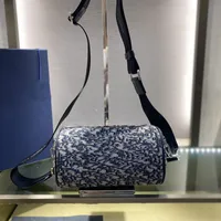 2022 Horse messenger bag leather shoulder round bag cotton canvas unisex designer handbag coin purse top quality sports backpack