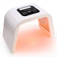 Yeni 7 Renk LED Foton Işık Terapisi Güzellik Ekipmanları PDT Lamba Arıtma Cilt Akne Remover Anti-Kırışıklık Taşınabilir Spa Maskesi Makinesi Ev Kullanımı