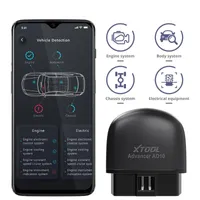 CODE-lezers Scannen Tools XTOOL AD10 OBD2 Diagnostische scanner Bluetooth-compatibel ELM327 Lees Work Car Faud Scanning Detection Instrument