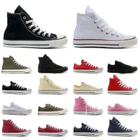 Converse 1970s Star Ox Canvas Designer Shoes Mens Womens Platform Sneakers All Black White Red Green Luxury Brand Fashion Sports Flat Trainers Outdoor Walking Size 36-44