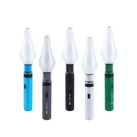 Clean Pen 2 in 1 Vaporizer E-Sigaret Kits Dry Herb Verstuiver Variabele Voltage Voorverwarming 1000 MAH Batterij Glas Bong Wax Vaporizers met Micro Charging Port G9