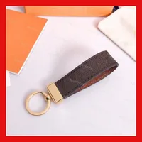 Luxe ontwerper Long Keychain Car Key Ring Heren en dames met vaste tas hanger accessoires