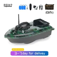 T18 RC Distance Auto Lure Fishing Ship Smart Remote Control Bait Boat Fish Finder Wireless 1.5KG 500M 220107