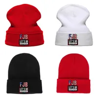 Gidelim Brandon Örme Yün Parti Şapka Amerikan Kampanyası Erkekler Ve Kadınlar Soğuk Sıcak Şapka Hediye
