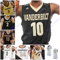 Vanderbilt Commodores Баскетбол Джерси NCAA College Scotty Pippen Jr. Райт Myles Stute Tyrin Lavence Jamaine Mann Trey Thomas Quentin Millora-Brown