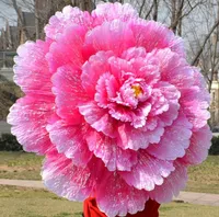70 cm Retro Chinese Peony Flower Paraplu's Props Dance Performance Proprop Bruiloft Foto Fancy Dress 80cm 90cm 100cm 110 cm Umbrella SN2648