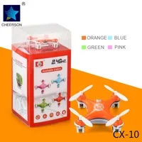 Chengxing Model Vliegtuig 2.4G Afstandsbediening Mini Drone Four Axis Aircraft Children's Toy Distant Command Aircraft CX10