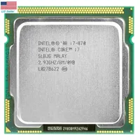 Usato Intel Core I7-870 2.93GHz Quad Core 95W Desktop Desktop Processor Processore 1156 in USA