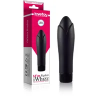 LoveToy Iwwizz Rocket 5.5 "Lungo multi-velocità impermeabile del silicone del silicone del silicone vibratore per le donne, prodotti del sesso femminile adulto erotico