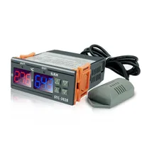 Smart Home Control Thermorégulateur Dual Thermostat numérique Température Humidité STC-3028 Thermomètre Hygromètre Contrôleur AC 110V 220V