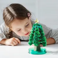 Kerstdecoraties 1/2/3/5/7/10 PCS Papieren Boom Bloeiende Speelgoed Creatieve Kleurrijke Magic Crafts Xmas Gift Family Home Kids