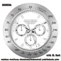 Luminous Wall Clock Metal Luxo Design Wall Watch Cheap Chrimas Melhor Presente X0726