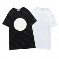 Люксур мужские футболки вышивка лето с коротким рукавом футболка мужские женщины женские футболки черный белый котта азиатский размер: S-XL дышащая деталь