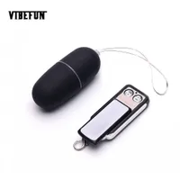 Vibefun携帯用防水ワイヤレスバイブレーションジャンプ卵リモコン弾丸バイブレーターの玩具セックスショップケゲルボールP0816