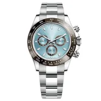 Moda estilo hombre reloj 41mm mecánico de acero inoxidable completo automático 2813 Movimiento relojes deportivos para hombre reloj de pulsera regalo