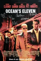 Hot Sell OCEANS ELEVEN MOVIE Signed Paintings Art Film Print Silk Poster Home Wall Decor 60x90cm