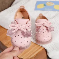 First Walkers Baby Girl Princess Shoes с звездным узором младенческой малышей для обуви легкий мягкий подошвой открытый повседневный кроссовки нескользящие милые сладкие