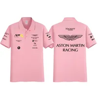 Aston Martin Team Polo Shirt F1 Jersey Moto Moto Stand Sweathirt Fashion