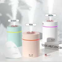 Мини-воздушный увлажнитель диффузор тихого аромата из аромата Mist Maker стол светодиодный ночной свет USB-увлажнители для автомобиля домашняя офисная спальня