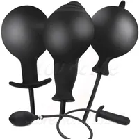 Yutong Süper Büyük Şişme Büyük Büyük Anal Plug Max Max Maksimum 12 cm Yapay Penis Pompası Anal Dilator Genişletilebilir Yok Vibratör Butt Plug Anal Topları Doğa Oyuncaklar