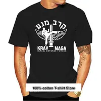 Erkek T-Shirt Camiseta de Manga Corta Para Hombre, Camisas İsrail Krav Maga, Estilo Verano, Corta, La Fuerza Defensa