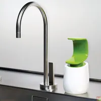 Kitchen and bathroom soap dishwashing liquid dispenser C-type one-hand pressing soap box shampoo bottle in stock DHL