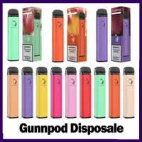 Gunnpod E-sigarette E-sigarette Dispositivo di pod monouso 2000 soffi 1250mAh Batteria 8ml Cartuccia precompilata Cartuccia Penna VAPE 0268255