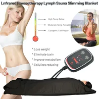 FIR FIR FAR Infrarot Sauna Decke Gewichtsverlust Abnehmen Ray Wärmekörper Wrap für Lymphdrainage Fett reduzieren