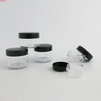 100 x 3G 5G 10G 15G 20G Cosmetische Kruiken Pot Box Nail Art Bead Storage Makeup Cream Plastic Container Ronde BottleGood