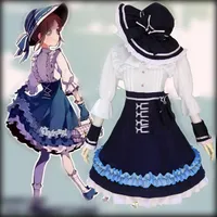 Costumi anime Zhomecos Identità V Costume Cosplay Giardiniere Emma Woods Costume Cosplay Sweetie Lolita Dress Dress Party Dress Daily Dress Costume completo