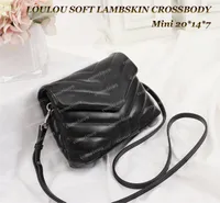 Fashion Solf Solf Lambskin Mini Flap Bols