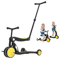 Коляски # деформируемые детский скутер Tricicle Balance Bike 1-6-летний Детская езда на игрушках три колеса коляска путешествия легкий вес