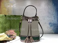 26 CM Mini bucket bag Women luxury designer Handbags Shoulder bag Crossbody Bags Leather Cowhide Purse Clutch Messenger