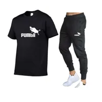 Men&#039;s T-Shirts Selling Sweatshirt + Pants 2 Piece Set Casual Sportswear Basketball Wear Spring And Summer Brand Suit