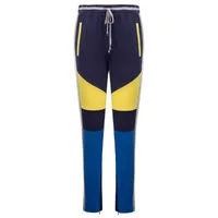Pantaloni da uomo PP Color Block Block Design Elastico Vita Hip Hop Sports Jogging elegante