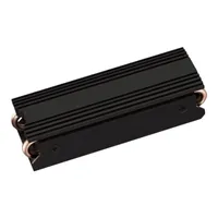 M2 SSD Heatsink 3 Tubos de cobre sólidos M.2 NVME 2280 State Drive Radiador Heat Pink Pads Thermal Cooler Vest11