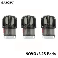 Smoond Novo 2 Podsカートリッジ噴霧器1.8ml容量メッシュ0.9ohm PODの交換コアNOVO 2S SKIT 100％本物