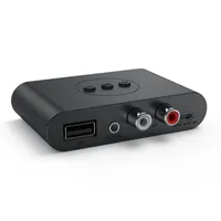Bil GPS-tillbehör Portabel storlek NFC 5.0 Trådlös mottagare A2DP AUX 3.5mm RCA-port USB Smart Playback Adapter för kit högtalare
