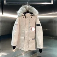 Kış erkek Parka Aşağı Palto Tasarımcı Hoodie Giysileri Klasik Kirpi Ceket kadın Kapşonlu Eşofman Dış Giyim Yelek Kazak Gerçek Kürk Kazak Bluzlar Elbise Slim Fit