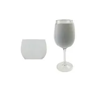 Party Favor Neoprene Red Wine Glass Cover Goblet Sleeve Dye Sublimation Blanks DIY Personlig Anpassad Heminredning