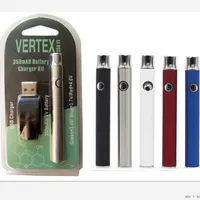 Vertex Lo VV Ön Icra Pil E Sigara Kitleri Bobin Yağı Buharlaştırıcı 510 Vape Kalem Önceden Piling Kiti Kiti
