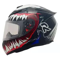 Motorcycle Helmets DOT Approved Vimer Helmet Off-Road Casco Motorbike Touring Double Lens Full Face Moto