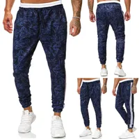 Calças masculinas IshowTienda 2021 Chegada Long Sport Slim Fit Print Troushers Runggers Sweetpants Sorto