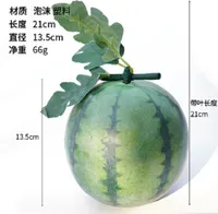 party Simulation model of watermelon plastic decorative furnishing articles movie props party supplies early childhood education toys